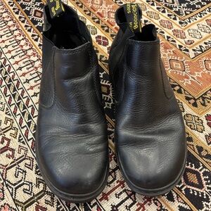 Dr. Martens Air Cushion Sole Black Leather Men's Shoes